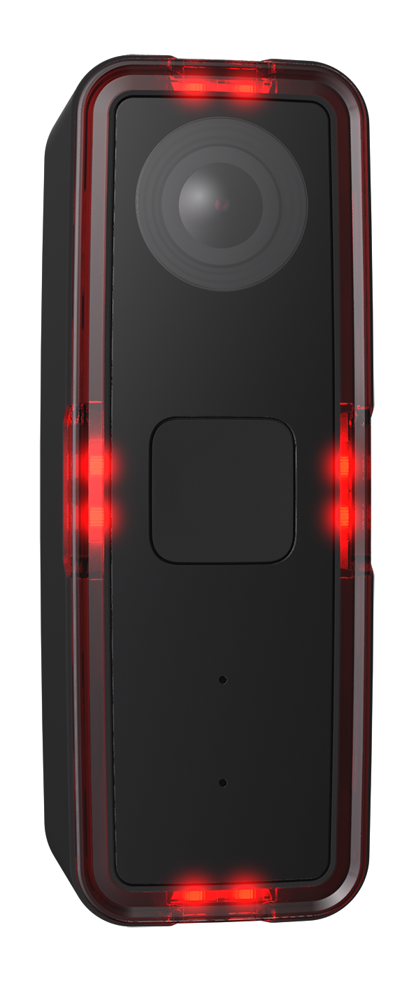 Digitaler Fahrrad-Rückspiegel Ride Safety System RS 1000: künstliche Intelligenz (KI) zur Gefahrenerkennung: Robuste Verarbeitung und edles Design.
