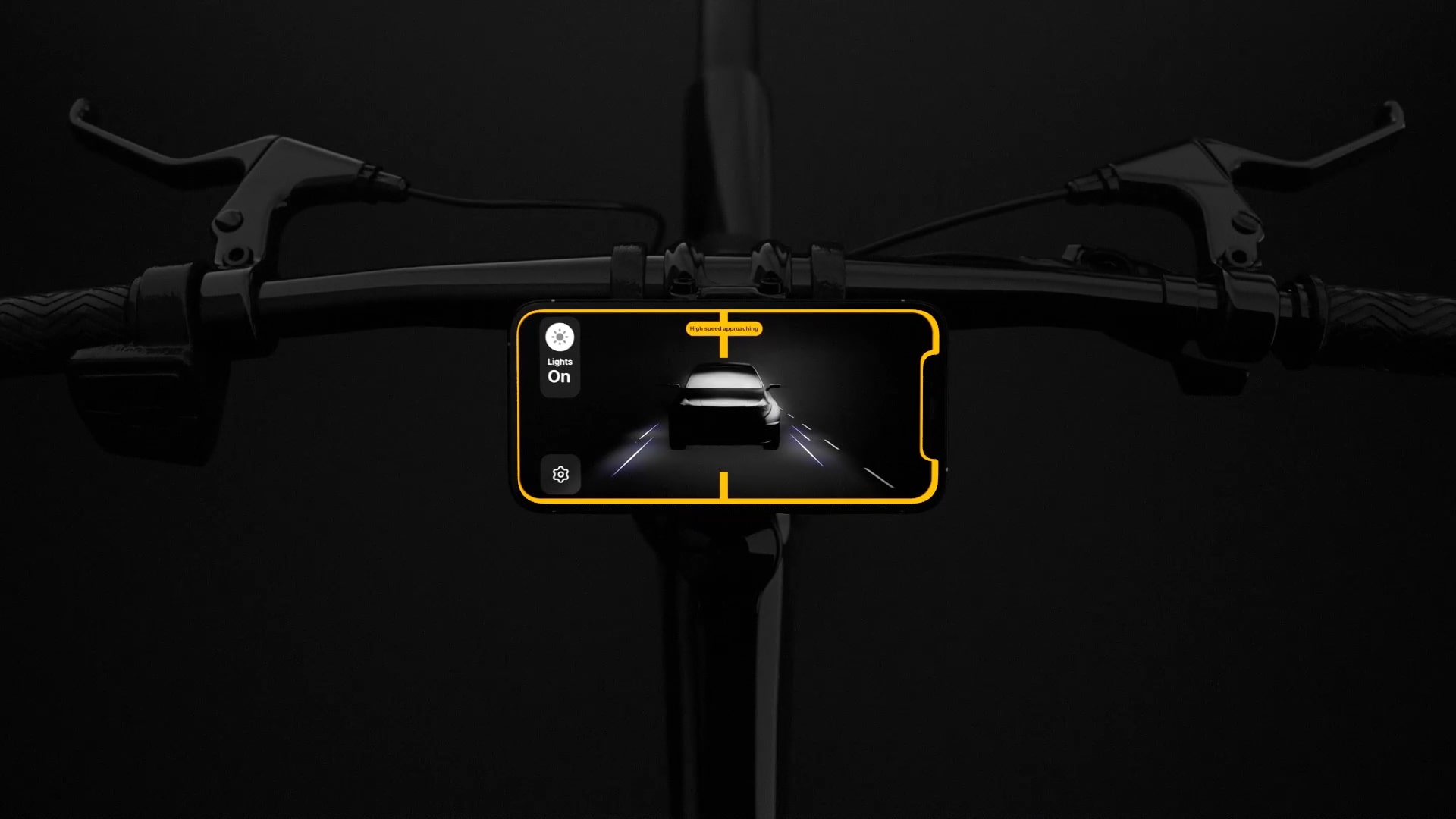 Digitaler Fahrrad-Rückspiegel Ride Safety System RS 1000: Dashcam und Unfallrekorder